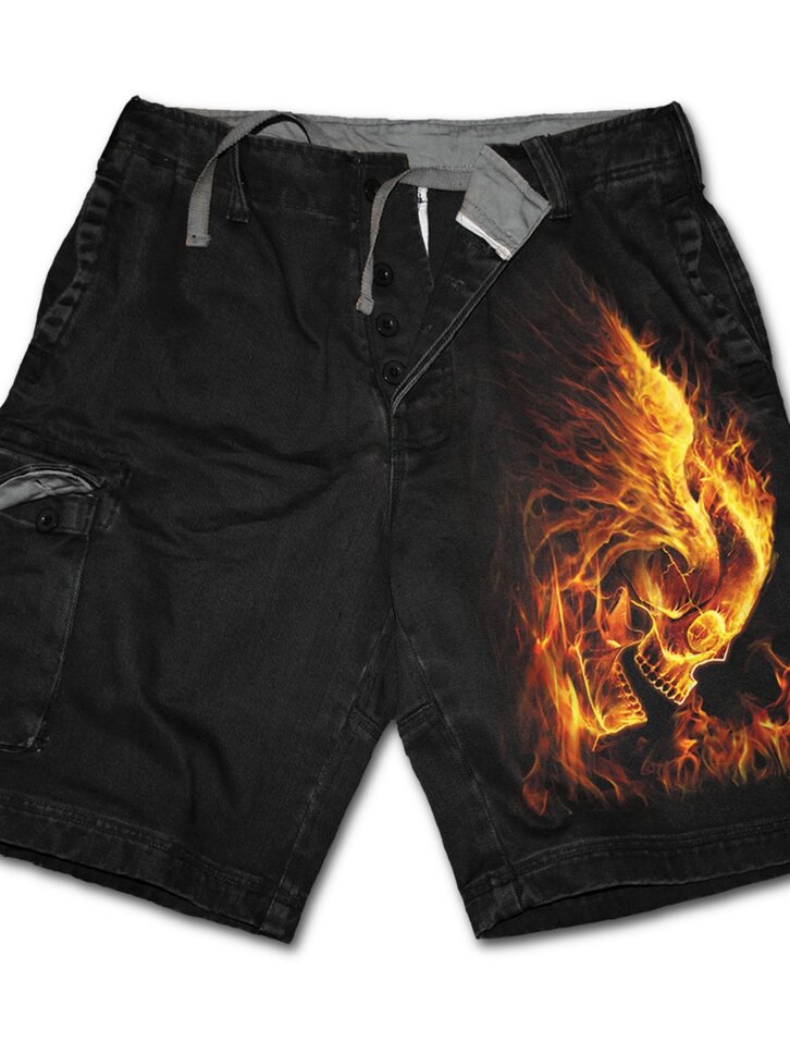 Pomysły na prezenty Men's Shorts with design Enemies in Fire